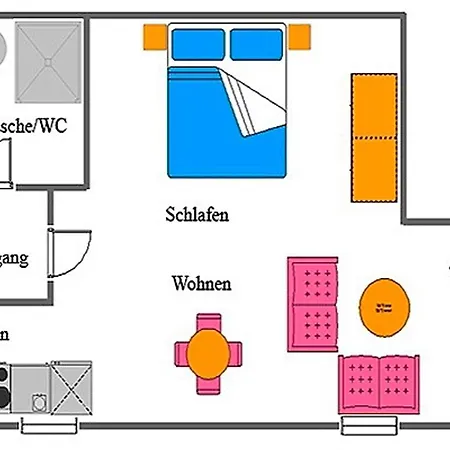 شقة Kranichguck, App 2 *